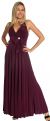 Main image of Halter Neck Empire Cut Formal Dress with Bow